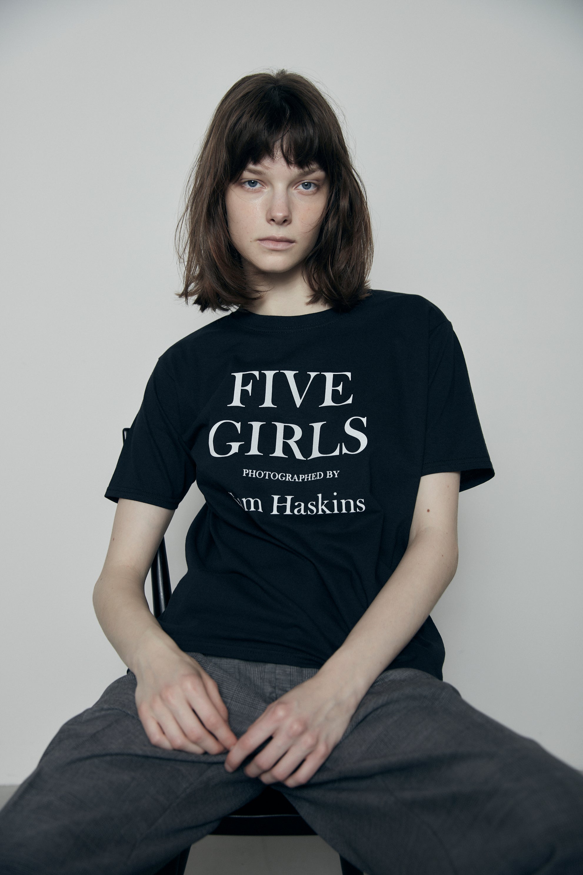 Sam Haskins T‐Shirt/Five Girls Logo – COUTURE D'ADAM ONLINE STORE